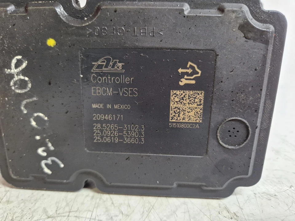 VAUXHALL ANTARA MK1 2015 ABS PUMP MODULATOR 2.2L DIESEL A22DM 20774268 - Image 2 of 4