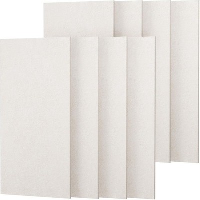 Acoustic Wall Panels Self Adhesive 8PCS Sound Absorbing Studio Interior Decor