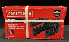 Craftsman Cmmt42031 Impact Bit Socket Set 28 Pc - Saemetric - 12 Drive - New