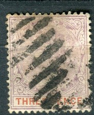 Nigeria Lagos SG32 QV 1887-1902 3d dull mauve & chestnut used