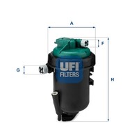 UFI 55.181.00 Kraftstofffilter FüR Fiat Lancia