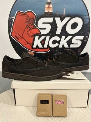 Size 8 - Travis Scott x Air Jordan 1 Retro OG SP Low Velvet Brown
