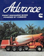 ADVANCE MIXER FRONT DISCHARGE POWER BY CUMMIN...