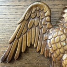 Vtg MCM Sexton USA Cast Metal American Eagle With Shield Revolutionary War — photo 4