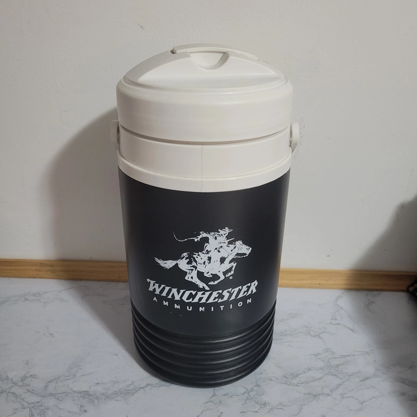 Igloo Black and White Winchester 1/2 Gallon Beverage Cooler Jug