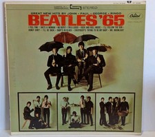 THE BEATLES '65 CAPITOL ST 2228 ORIGINAL PRESSING VG+ THE BEATLES '65 CAPITOL ST 2228 ORIGINAL PRESSING VG+