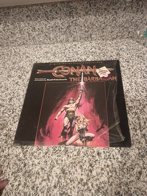Conan The Barbarian Basil Poledouris Movie Film Soundtrack 1982 Vinyl LP Record