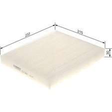 Bosch 1 987 435 056 Filter Innenraumluft für FORD RANGER TKE Innenraumfilter