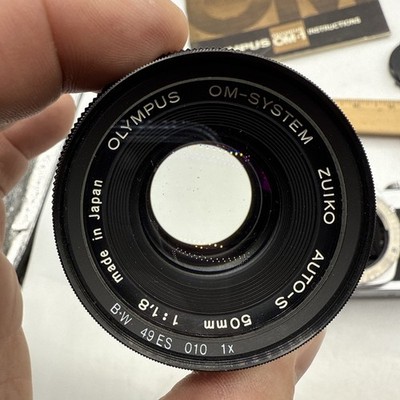 Olympus OM-1 35mm film camera with 50mm f1.8 Zuiko lens OM1 - Nice