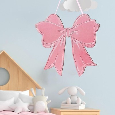 Schleife Plakette Wandbehang Zeichen Innendekoration Ornament Zubehör für