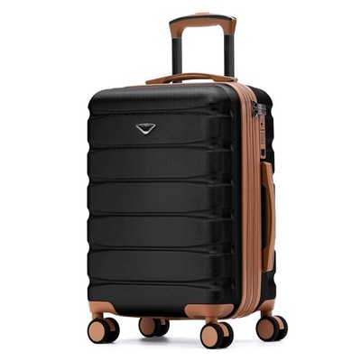 22x14x9 Expandable Carry On Suitcase Hardside TSA Lock USB C Port Lightweight...