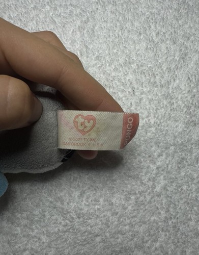 Ty Beanie Baby Pongo der Pinguin Plüschtier Stofftier ohne Etikett - Bild 5 von 7