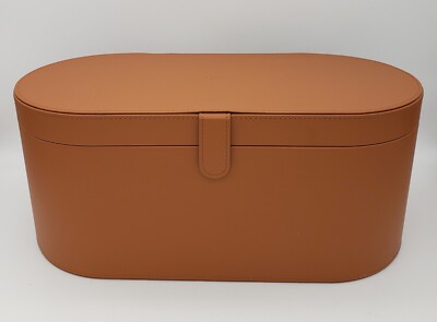 Dyson Airwrap Styler Tan Leather Presentation Case-Storage/Travel- Case Only!