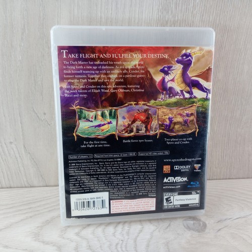 The Legend of Spyro: Dawn of the Dragon PS3 Case & Manual Only - Picture 5 of 9