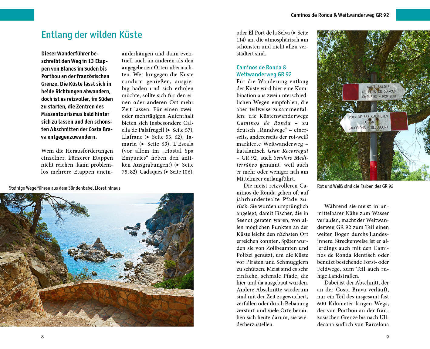 Thumbnail - Costa Brava Zu Fuß Erleben, Ulrike Wiebrecht