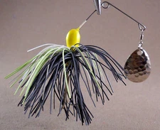 Bass Fishing Lure Spinnerbait DR Double Hook Single Spin (DHS-02)