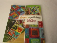 Quilt pattern  Book  Fresh Quilting  by Malka Dubrawsky- Fearless Color, design