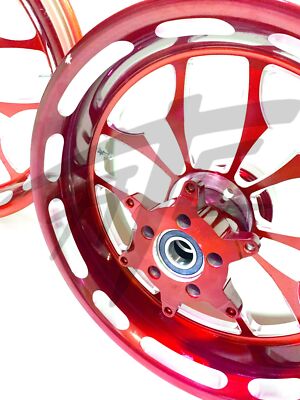 NINJA STOCK SIZE LOLLYPOP RED CONTRAST RECLUSE WHEELS 06-11