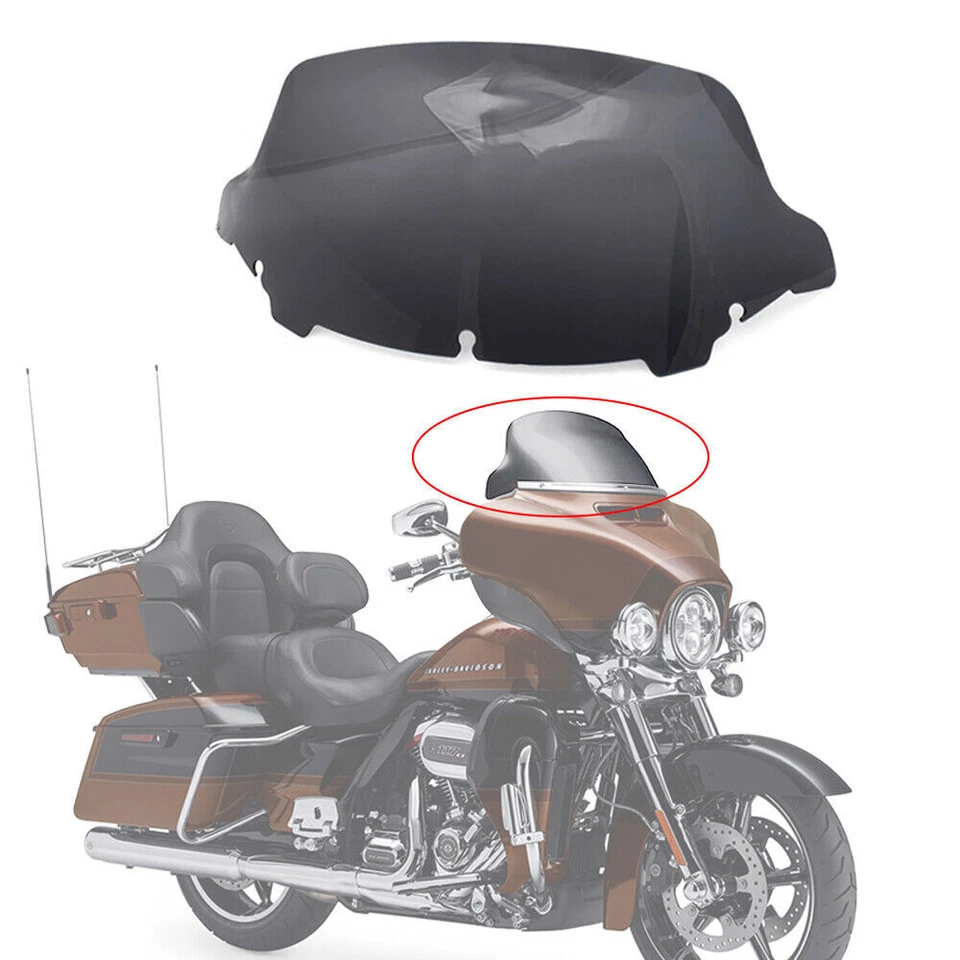 Parabrisas de 10,5" para Harley Touring Electra Street Glide 2014-2024 Foto 2 de 4