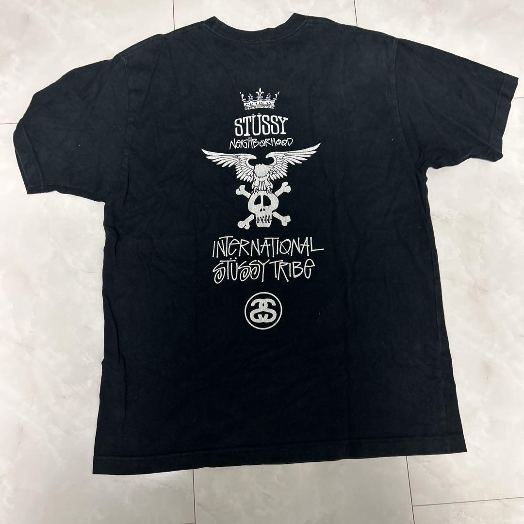 Super Rare OLD STUSSY✖NEIGHBORHOOD Collaboration T-shirt 80 90 | eBay