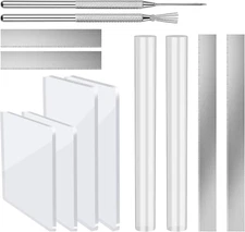 12 Pcs Polymer Clay Tools Set -Cutters, Rollers & Carving Knives for DIY Jewelry