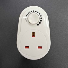Plug In Adjustable Light Dimmer Switch Lamp Fan Control 13A Dimming