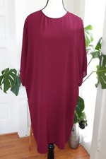 Vince Camuto Women's Retro Style Round Neck Pullover Dolman Sleeve Dress Size XS