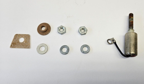 1960-1971 Plymouth Dodge Chrysler Alternator Capacitor & Insulator 2421137 NOS - Picture 3 of 7
