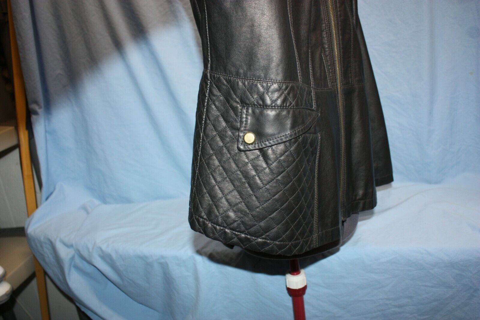Giacca woman Gallery Faux Leather Jacket size 2XL - image 3