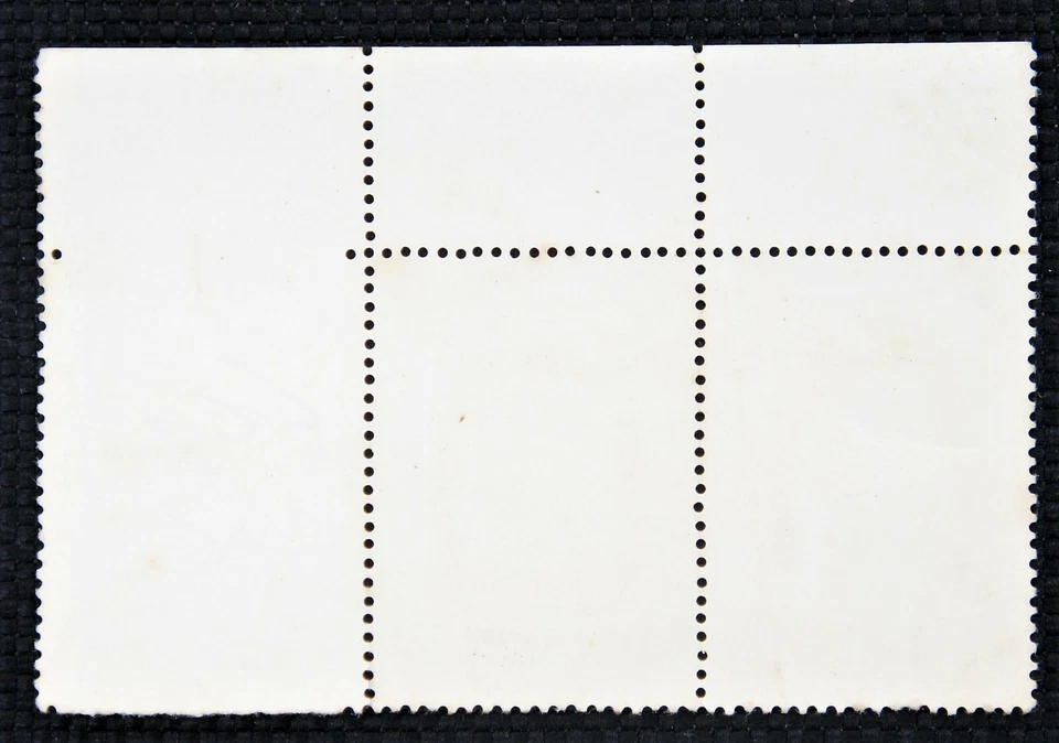 MNH Error Very Rare, Corner block, 50Fils Sheikh Zaid 1972, Over print UAE - Image 4 of 4