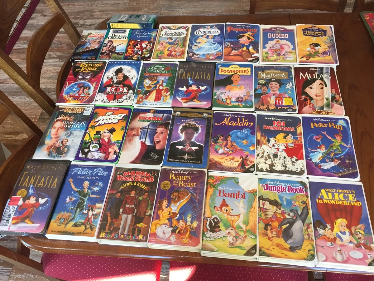 Are 'Black Diamond' Disney VHS Tapes Worth Thousands Of