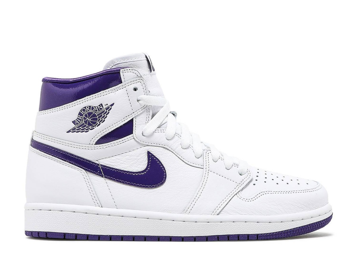 Size 10.5 - Air Jordan 1 OG High Court Purple W for sale 