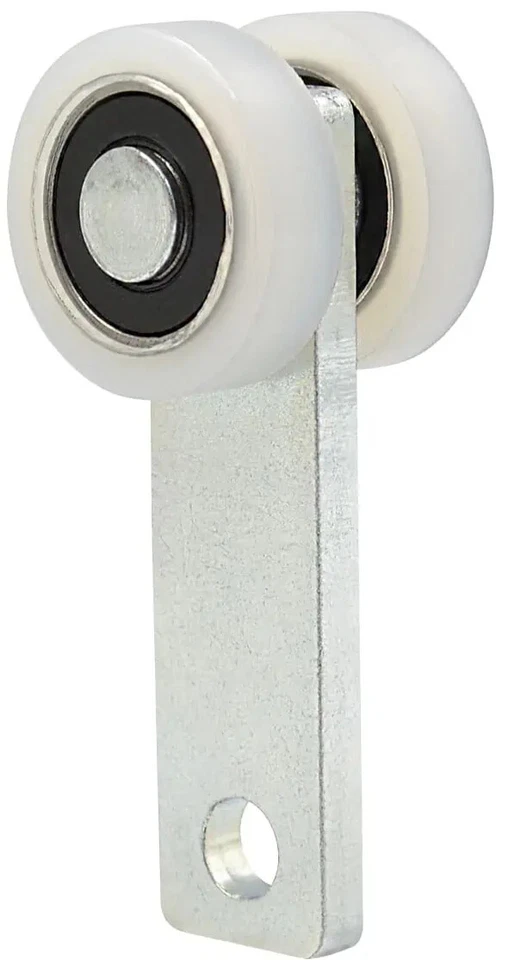 STAHLCO Hängende Schiebetorsystems Vierfacheführungsrolle Torrollen Schiene 30x30 30kg