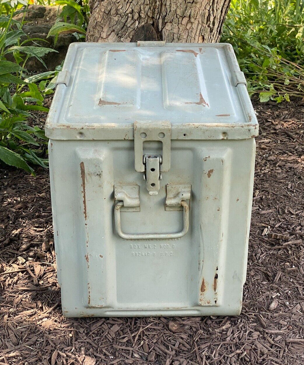 Vintage Antique WWII Era Ammo Ammunition Box Mod O 982443C MK2 | eBay