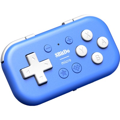 8BitDo Micro Bluetooth Gamepad, blau