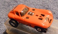 Aurora Thunderjet 500 TJet Orange Cheetah GT Model Motoring HO 1475