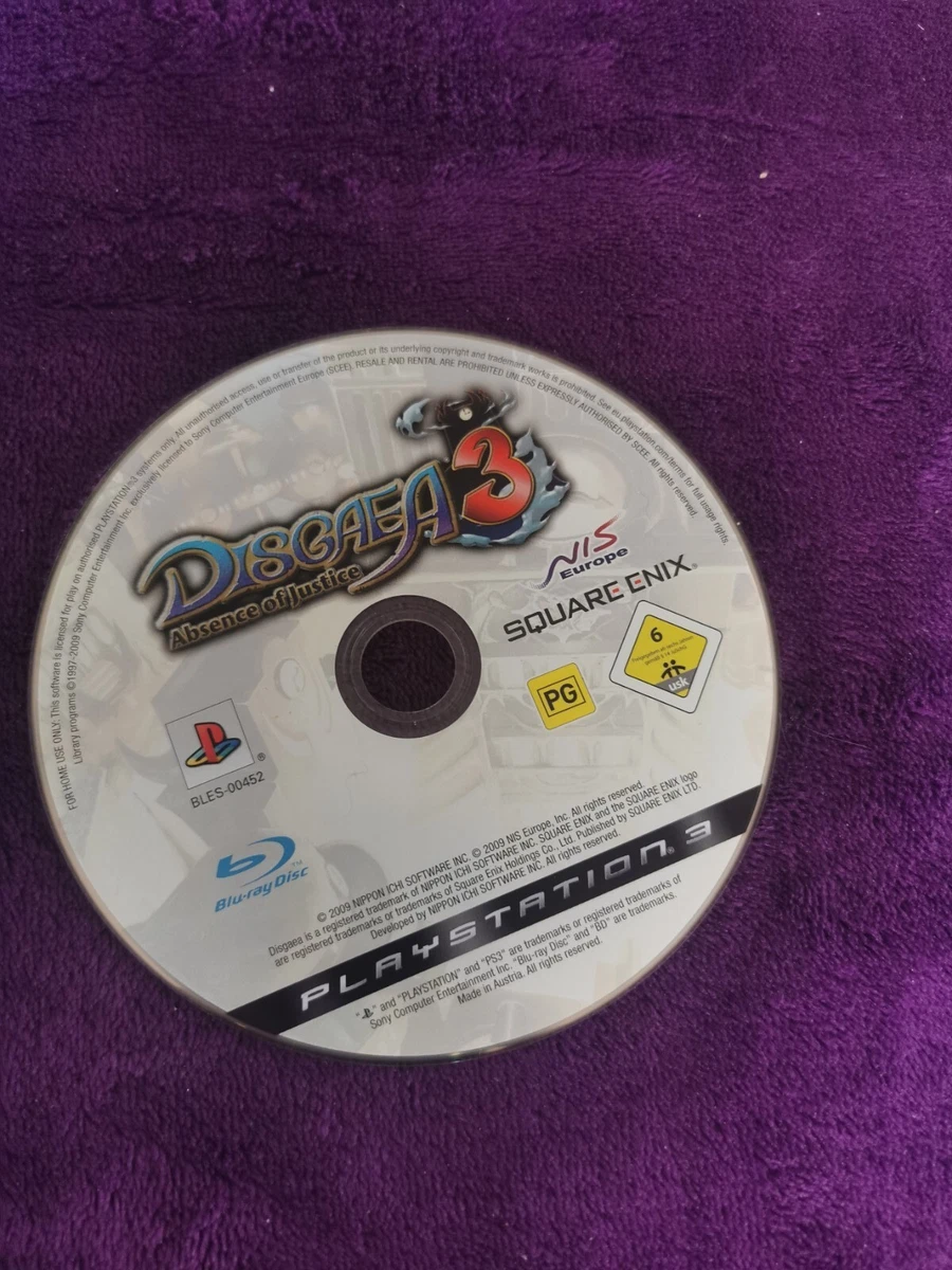 DISGAEA 3 Pal Esp Buen estado PlayStation Ps3