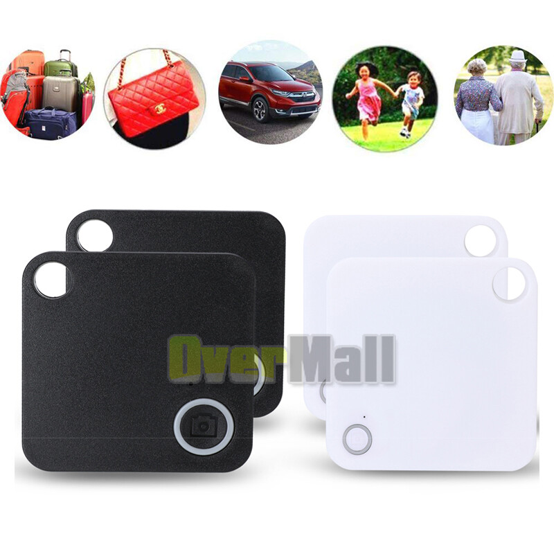 4 Pack Mini Bluetooth Pet Tracker for Dogs Cats Anti-Lost Locator