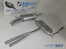 IMASAF Auspuff komplett ab Kat für Audi A6 + Avant C5 2.4 V6 1997-2001