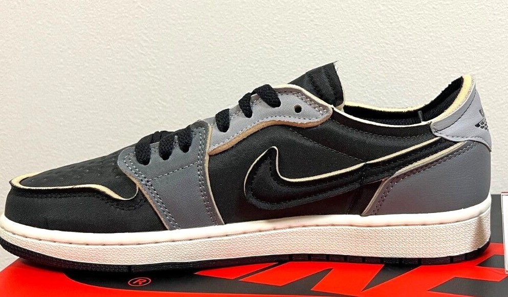 Size 8.5 - Jordan 1 Retro Low OG EX Dark Smoke Gray 2022 for sale