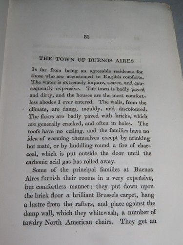 1828 ROUGH NOTES ON SOME RAPID JOURNEYS ACROSS THE PAMPAS & THE ANDES BY HEAD* - Picture 5 of 14