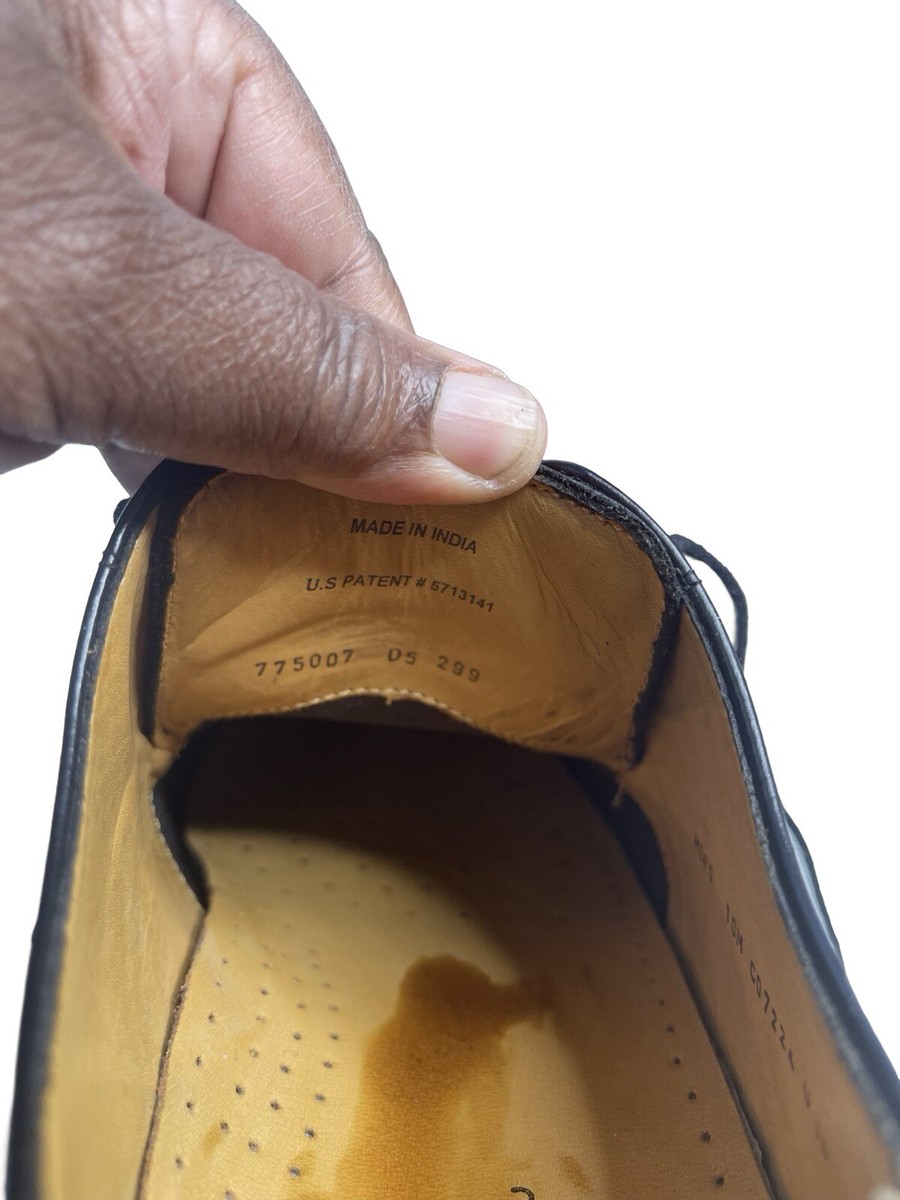 Cole Haan (NA) split toe black leather lace up size 10  display picture 1