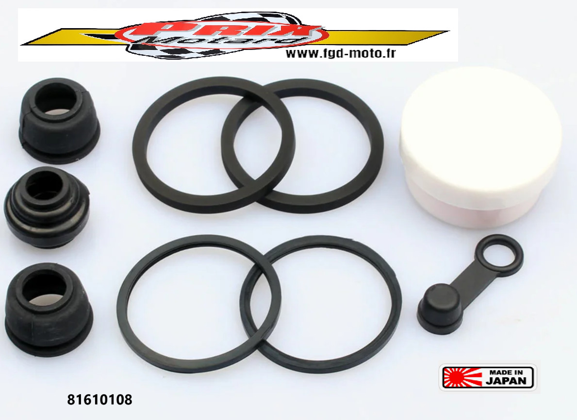 Joints étrier frein avant BCF-108 Honda VT 500 Shadow pour supprimer le levier mou