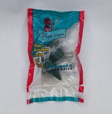 Floral Design Candle Cups 1" Green 2 Pack New Panacea Products