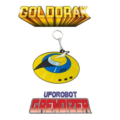 Porte-clés Goldorak Soucoupe TFO – Ufo Robot Grendizer – Gomme Go Nagai 2023