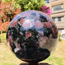 10KG Natural Garnet Fireworks Ball Healing with Spiritual Energy KH1077