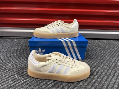 Adidas Sambae Wonder White Silver Gum Women's Size 5.5