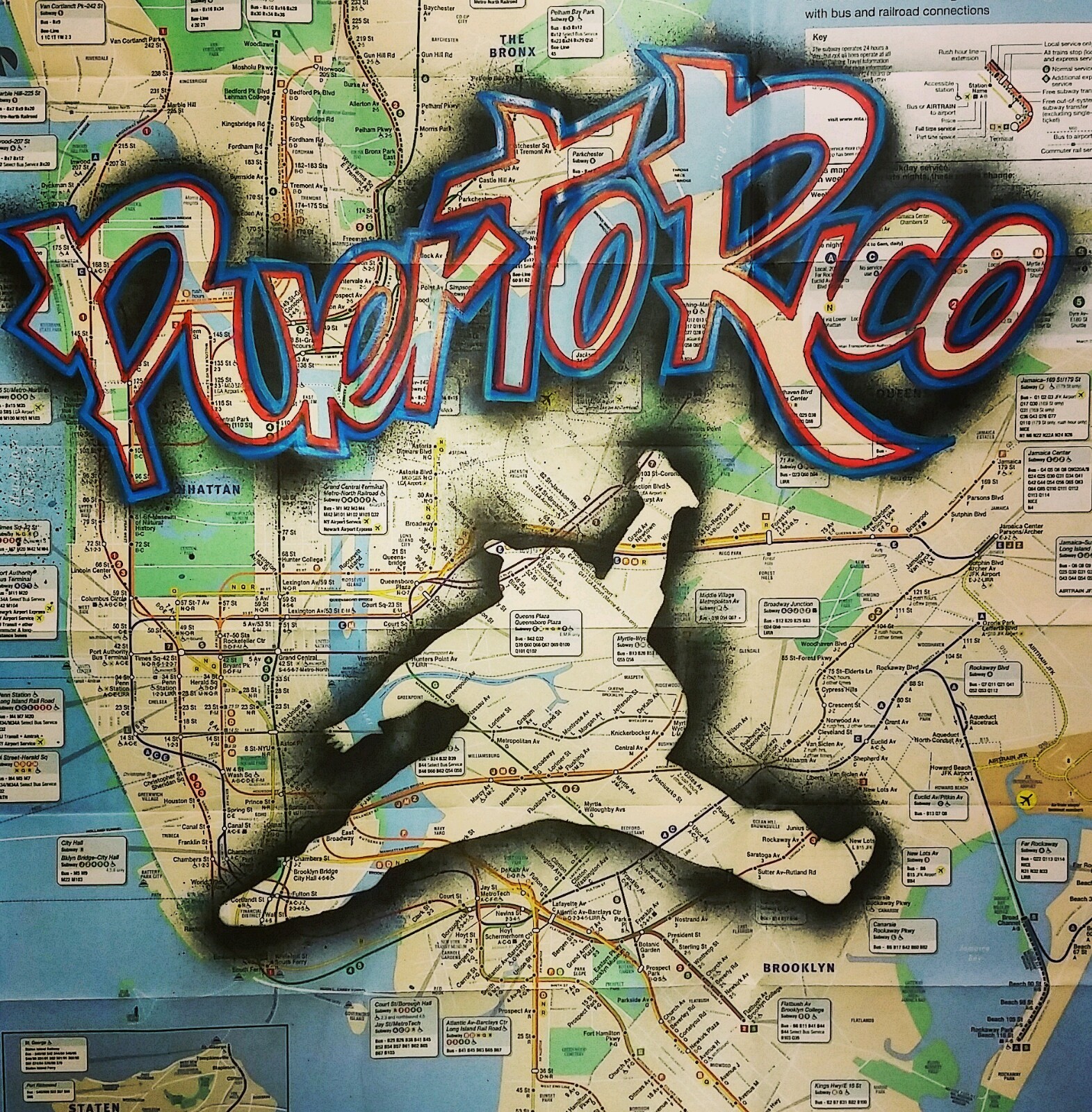 Nyc Graffiti Subway Map