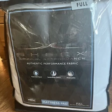 Sheex Mattress Pad Original Performance Size FULL breathable Cooling NEW