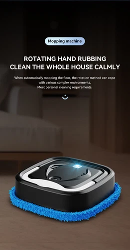 Robotic Vacuum Cleaner Wet And Dry Mop Automatic Sweeper Robot Brushless Motor - Picture 10 of 21